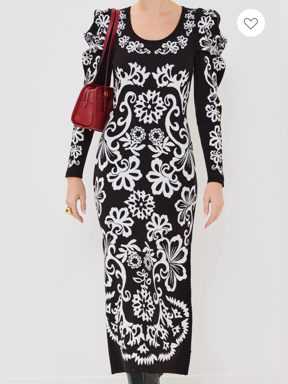 Farm Rio Cashew Mandala Knit Dress